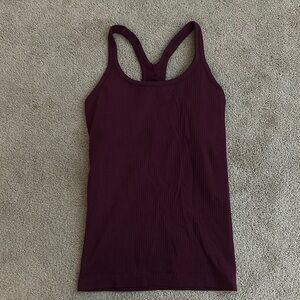MAROON/BURGUNDY ALIGN LULULEMON TANK TOP!!
